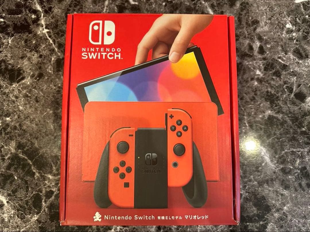 Nintendo Switch本体 有機EL マリオレッド