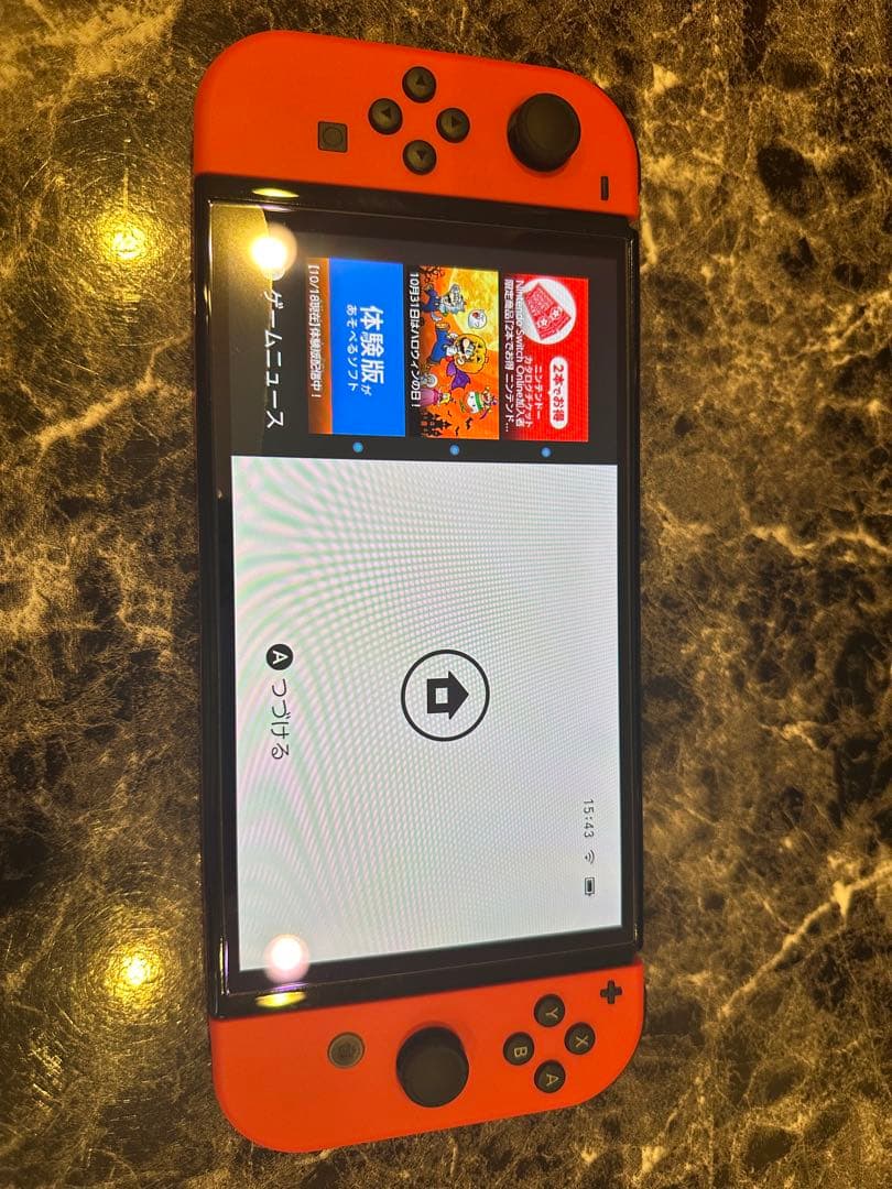 Nintendo Switch本体 有機EL マリオレッド