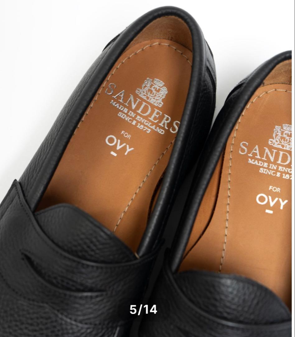 〜2/15SANDERS ButtSeamLoafer by OVY UK5.5