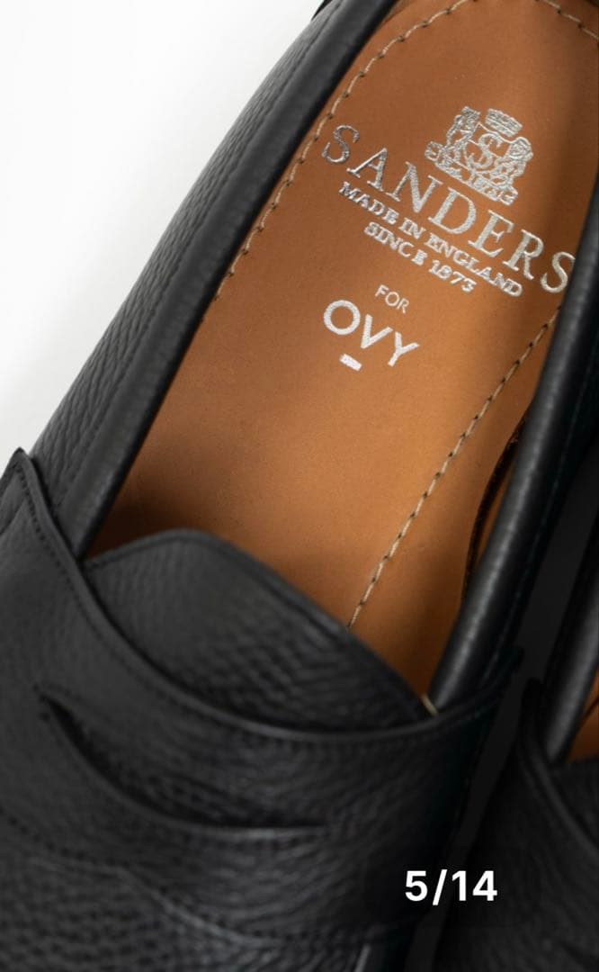 〜2/15SANDERS ButtSeamLoafer by OVY UK5.5