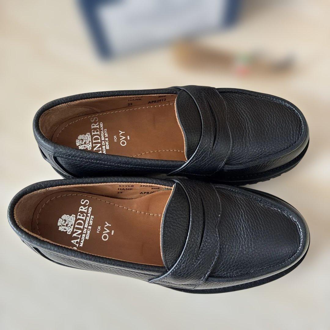 〜2/15SANDERS ButtSeamLoafer by OVY UK5.5