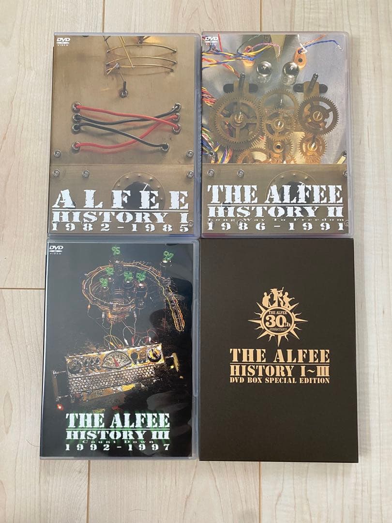 る*も様 THE ALFEE DVD History