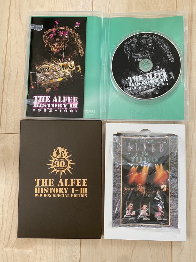 る*も様 THE ALFEE DVD History