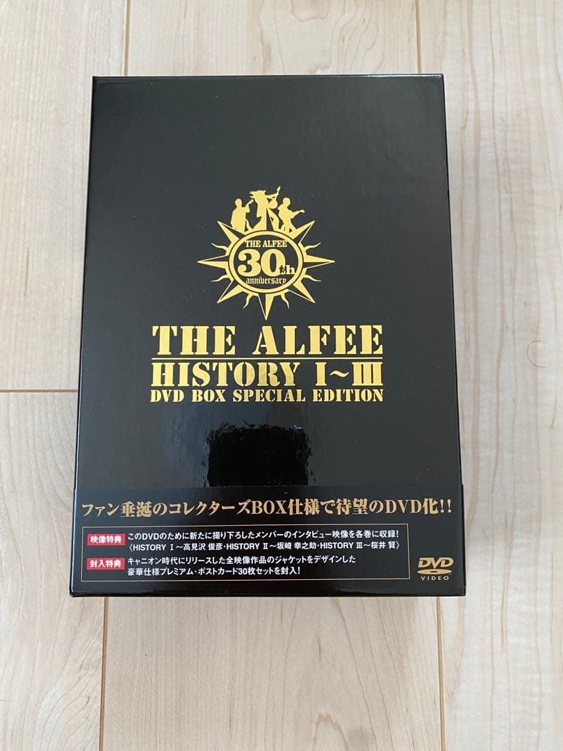 る*も様 THE ALFEE DVD History