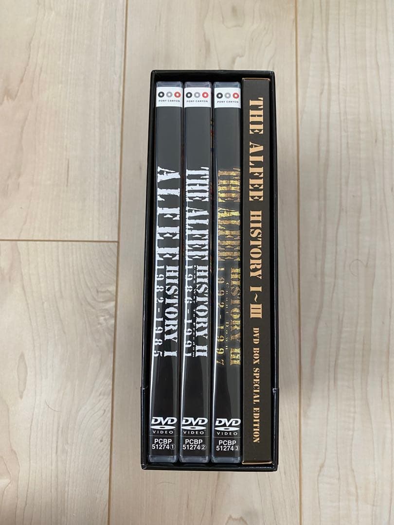 る*も様 THE ALFEE DVD History