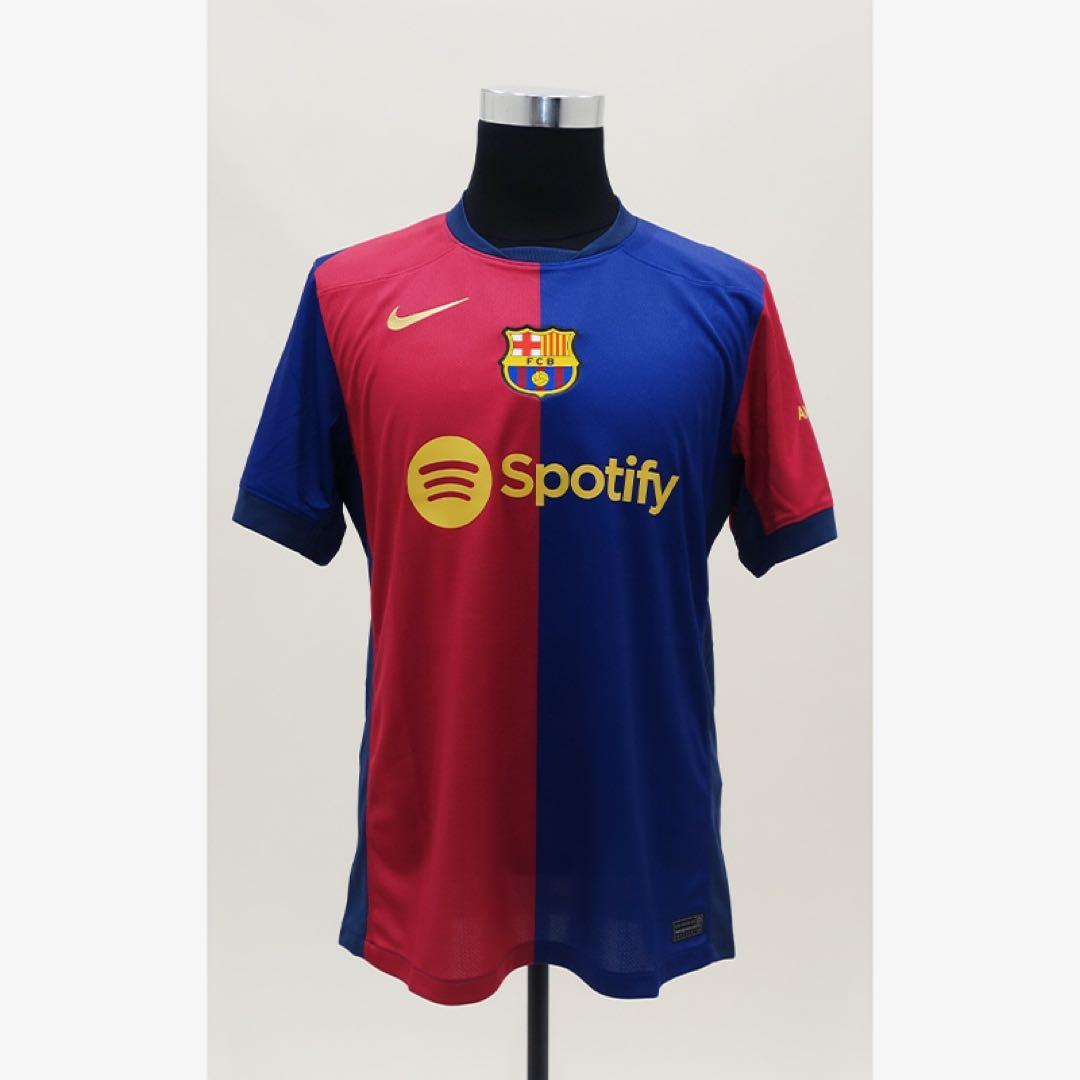 ヤマル直筆サイン入りバルセロナ24/25ホームユニフォーム