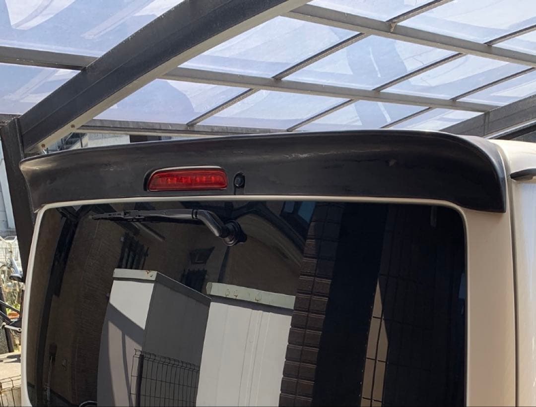 送料無料☆ハイエース　リアスポイラー　ナローボディ　リアウイング