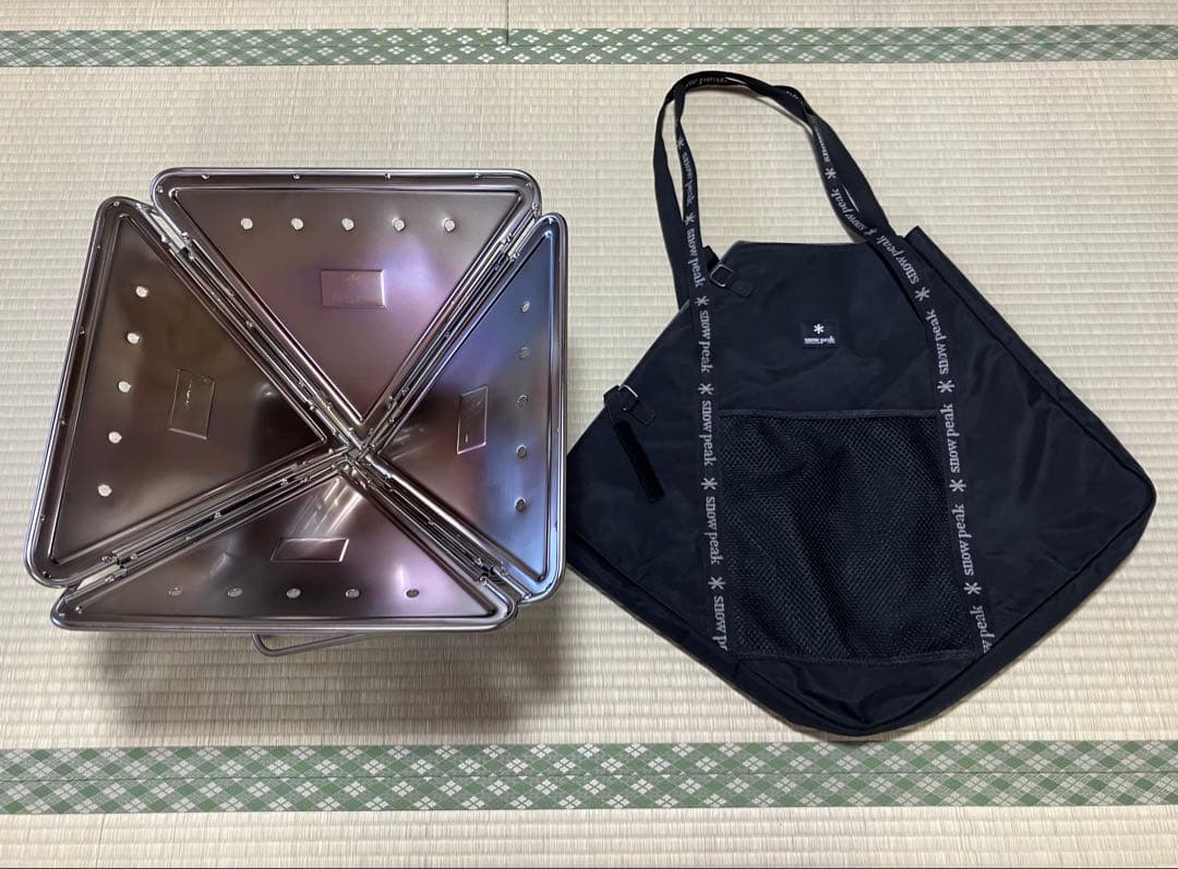 【美品】スノーピーク焚火台L限定カラーBlack +おまけ付き