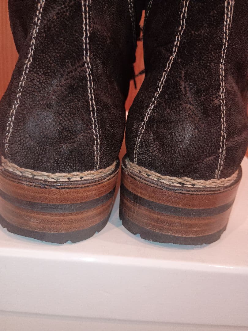 マルモラーダ　マウンテンブーツ　エレファントレザー　ブラック40