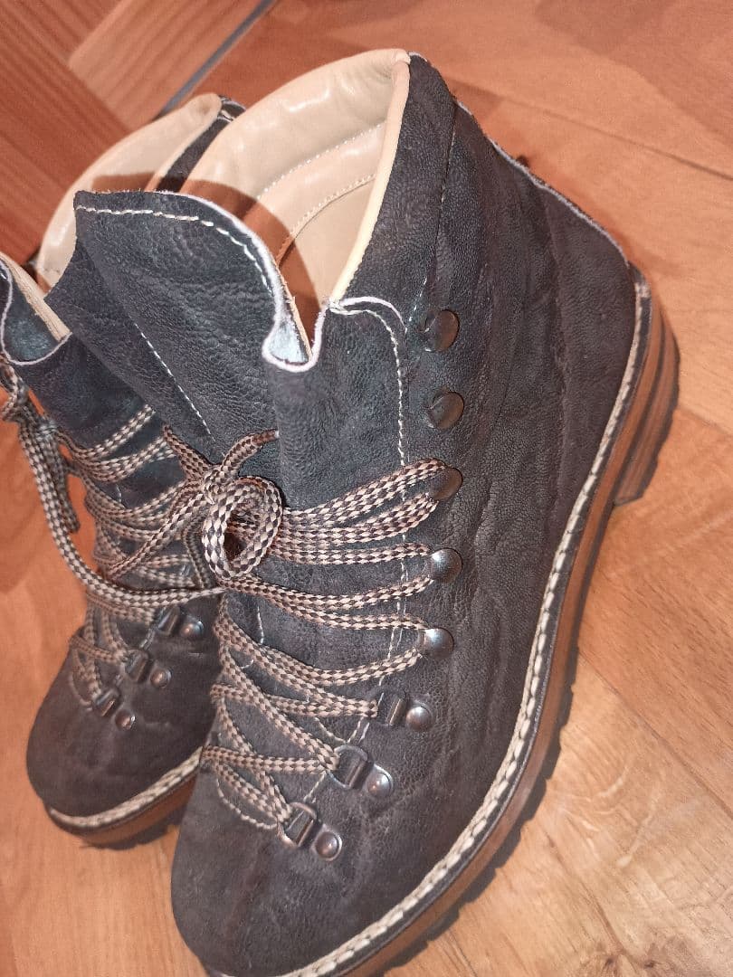 マルモラーダ　マウンテンブーツ　エレファントレザー　ブラック40