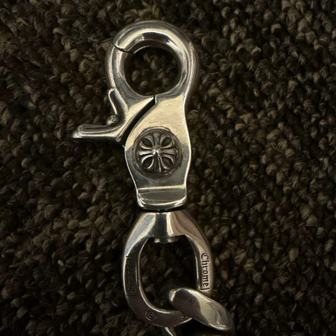 【12/21まで限定】ウォレットチェーン シルバー925 クロス