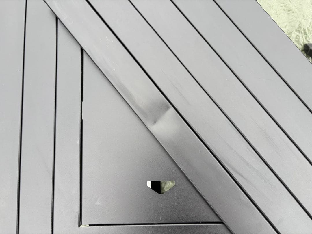 ラーテルワークス　ウッドパネルテーブル120