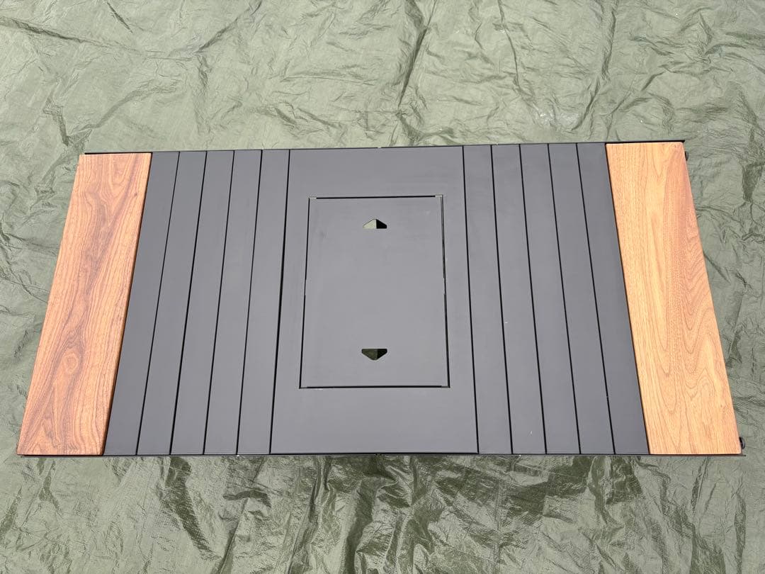 ラーテルワークス　ウッドパネルテーブル120