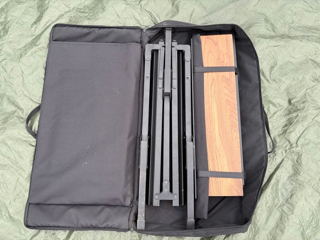 ラーテルワークス　ウッドパネルテーブル120