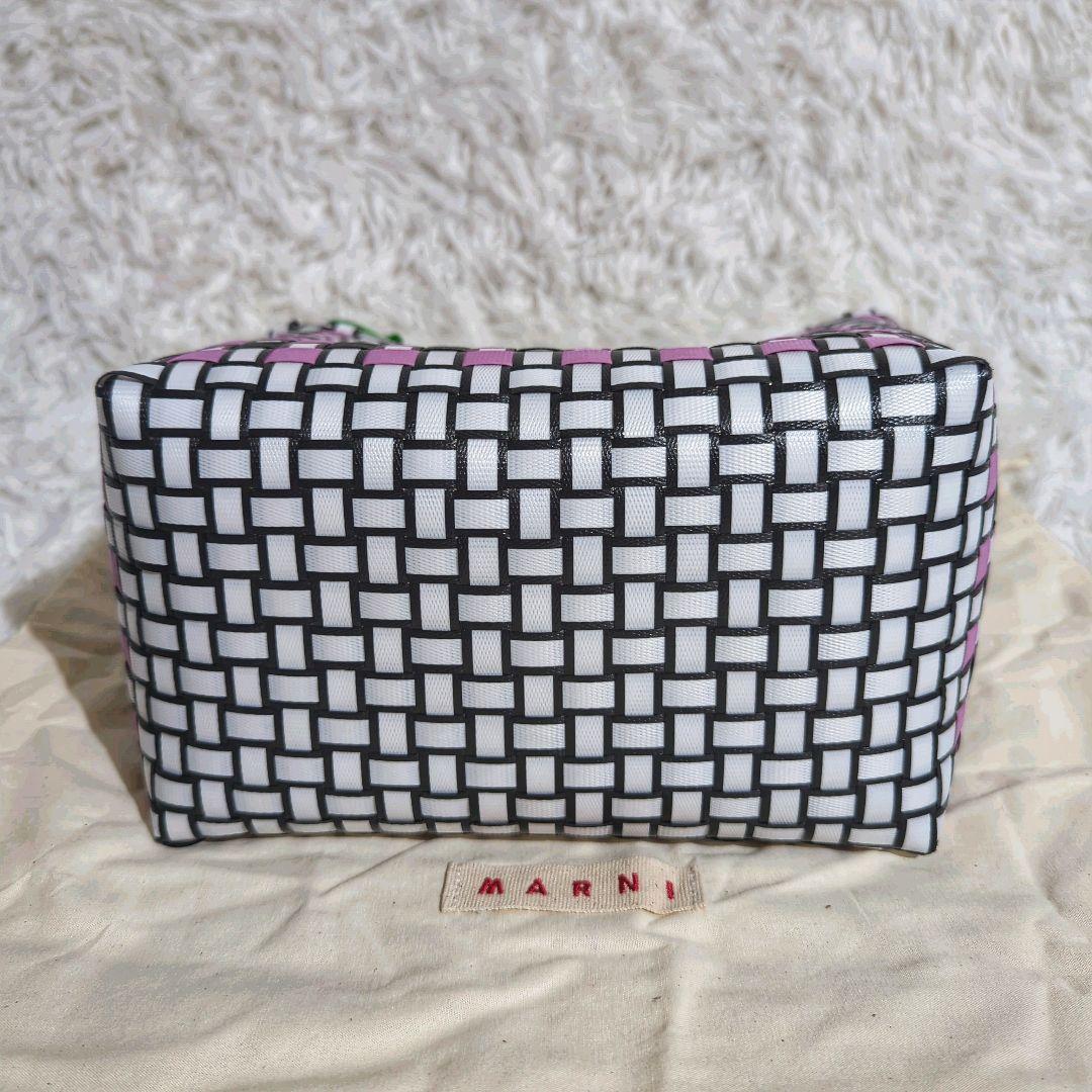 〈新品〉MARNI OVAL BAG 編み込み かごバッグ バスケット