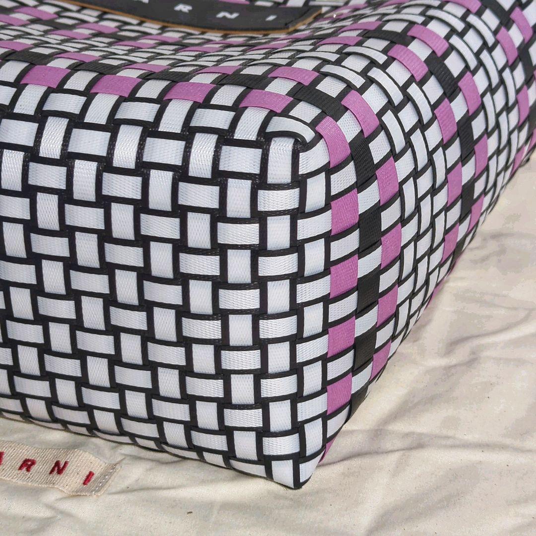 〈新品〉MARNI OVAL BAG 編み込み かごバッグ バスケット