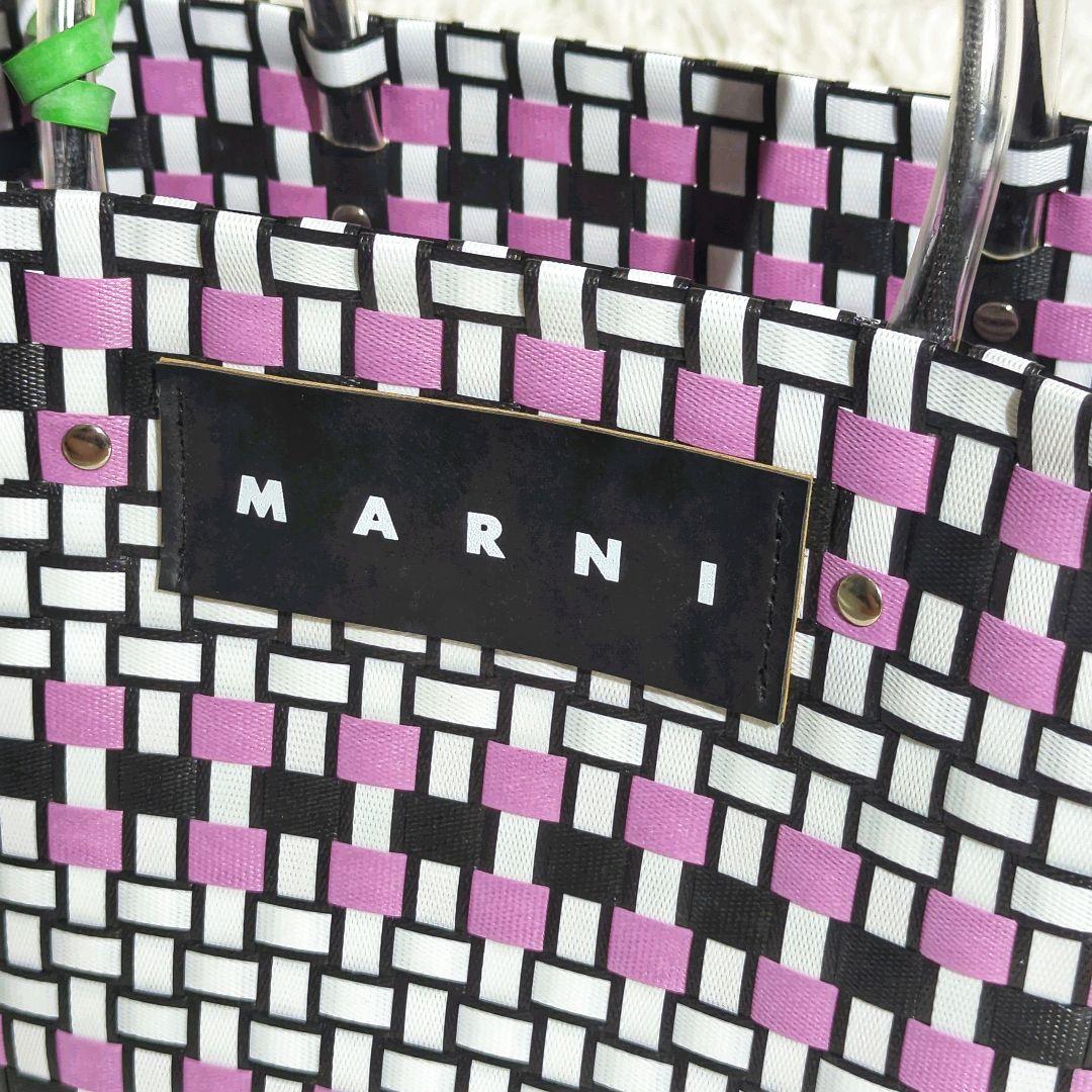 〈新品〉MARNI OVAL BAG 編み込み かごバッグ バスケット