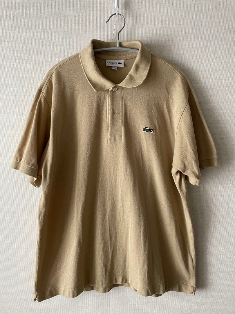 LACOSTE ラコステ L.12.12 ポロシャツ ベージュ サイズ5