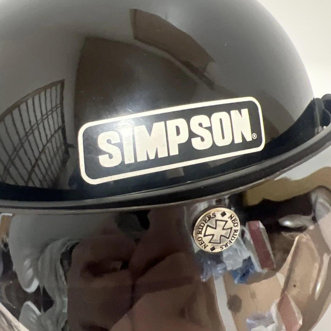 【当時物】NORIX SIMPSON ENFORCER ジェットヘルメット XL