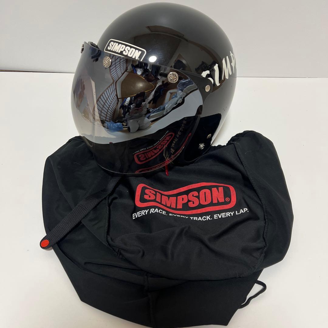 【当時物】NORIX SIMPSON ENFORCER ジェットヘルメット XL