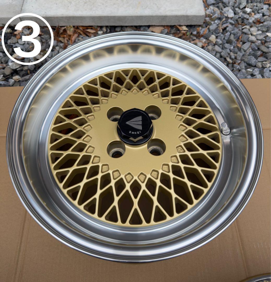 エンケイ ネオクラシック enkei92 8j+25 4H PCD100 ②