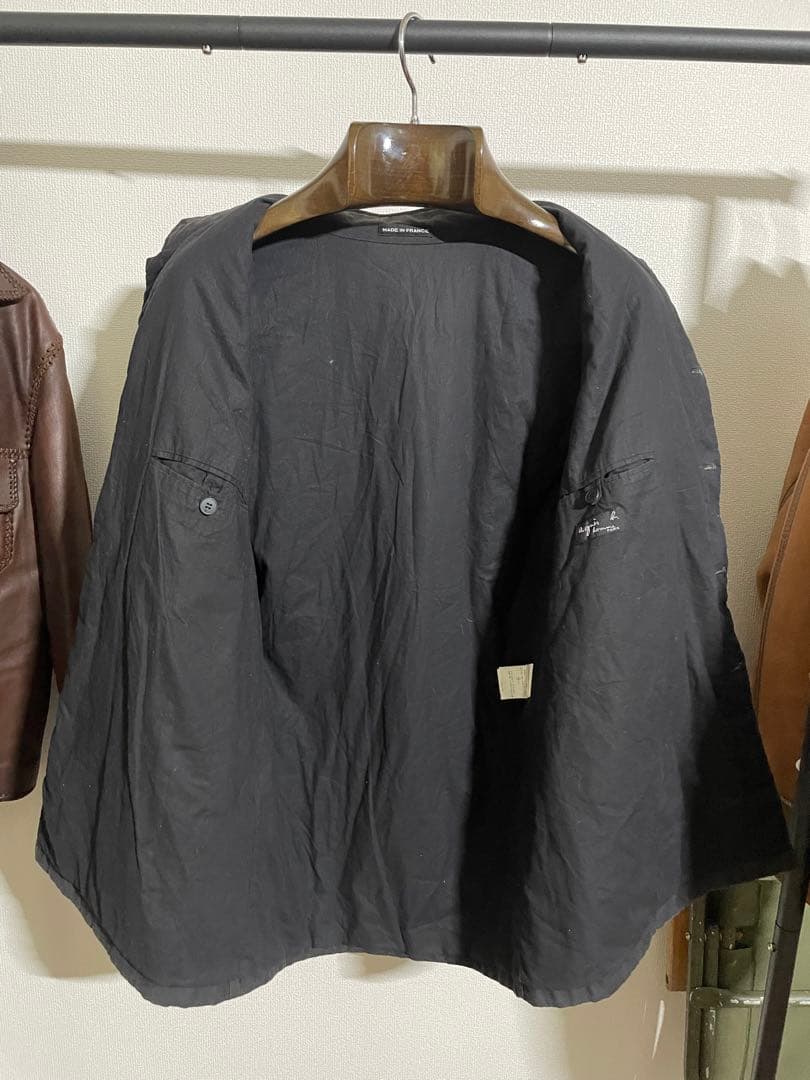 agnes bオールドアニエスベースタンドカラージャケットフランス製