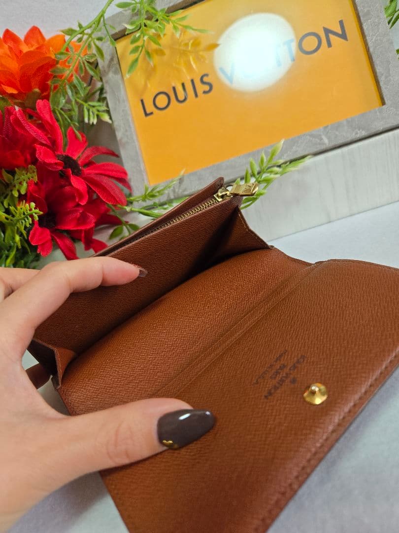 ☆LOUIS VUITTON ルイヴィトン 二つ折り財布 L字ファスナー☆