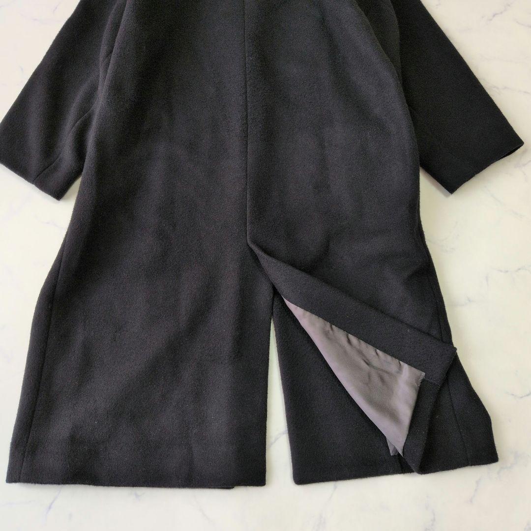 美品✨️IENA イエナ MANTECO ロングコート チェスター ブラック38