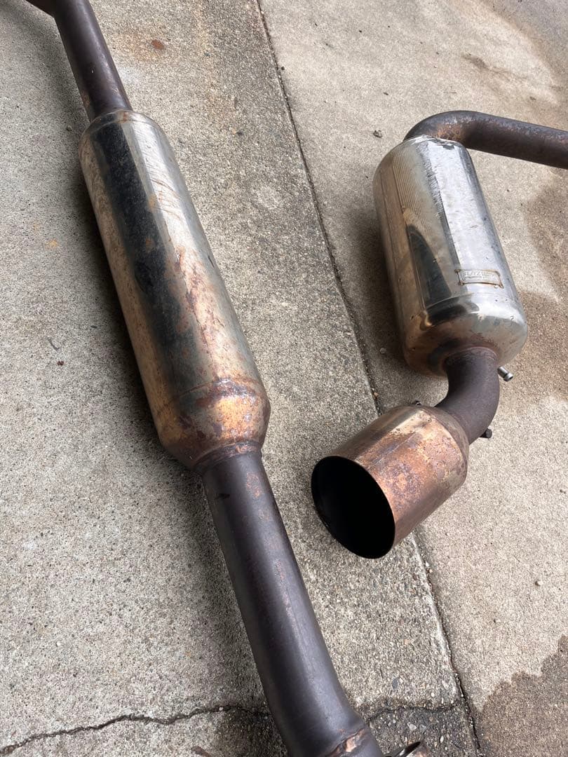 86/BRZ用マフラー　一本出しBLITZニュルスペックR zn6、zc6用