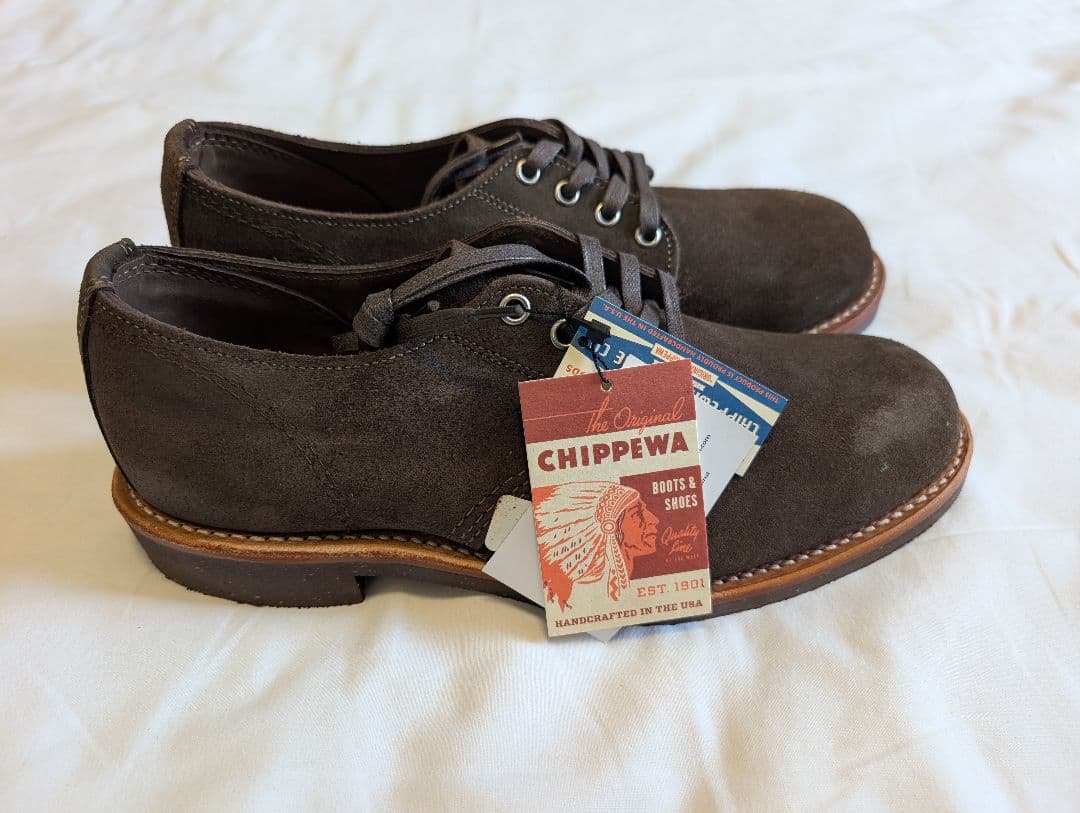 CHIPPEWA 1901M75 サービスシュー 26cm 茶 USA製