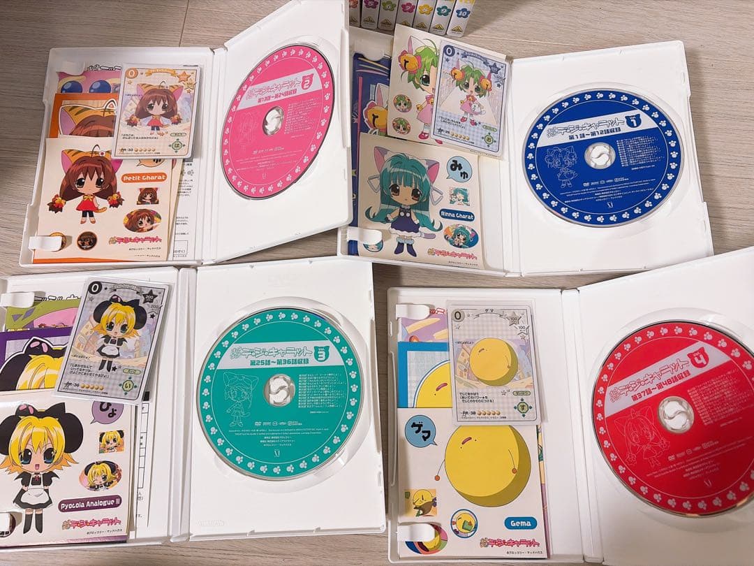 Di Gi Charat デ・ジ・キャラット　DVD 全巻セット　特典付き