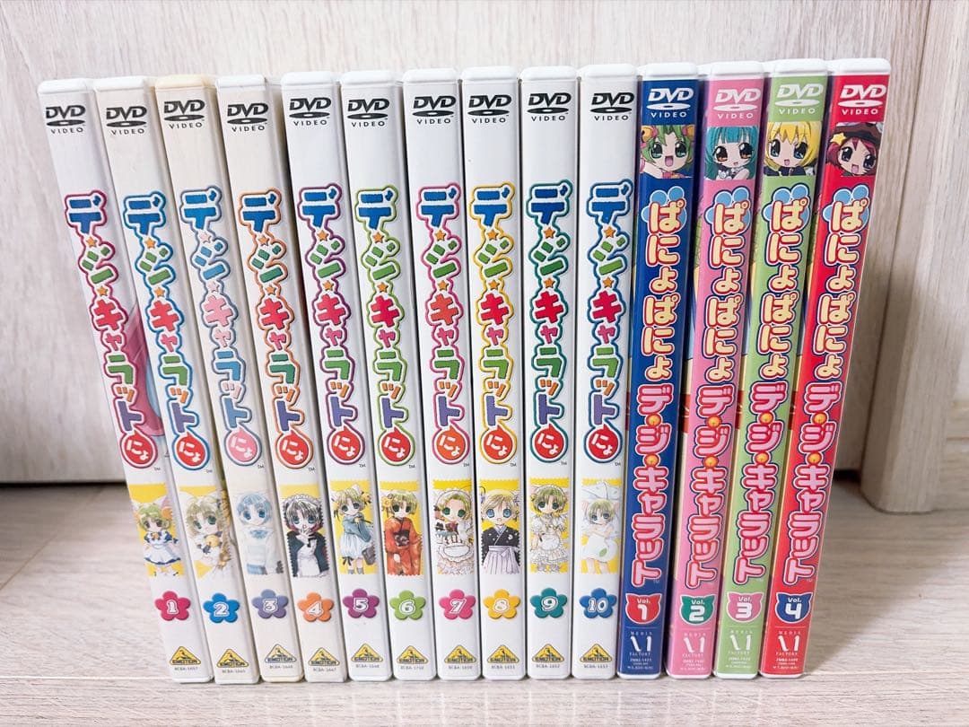 Di Gi Charat デ・ジ・キャラット　DVD 全巻セット　特典付き