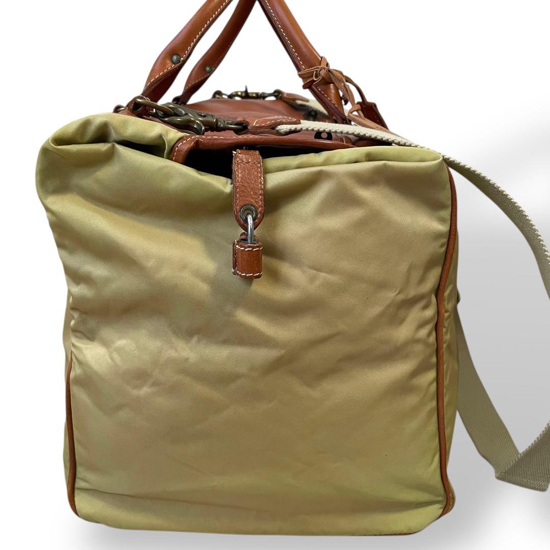 バッグ Felisi Safari Nylon Leather Boston Bag