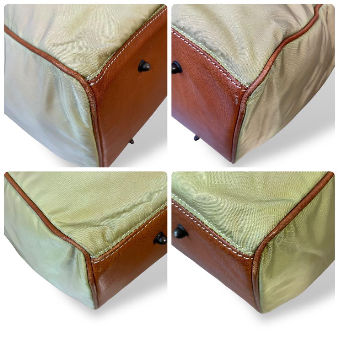 バッグ Felisi Safari Nylon Leather Boston Bag