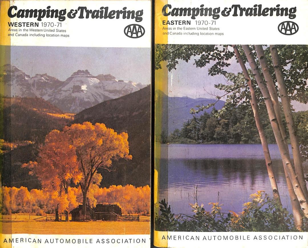 1970/71のアメリカのオートキャンプ案内