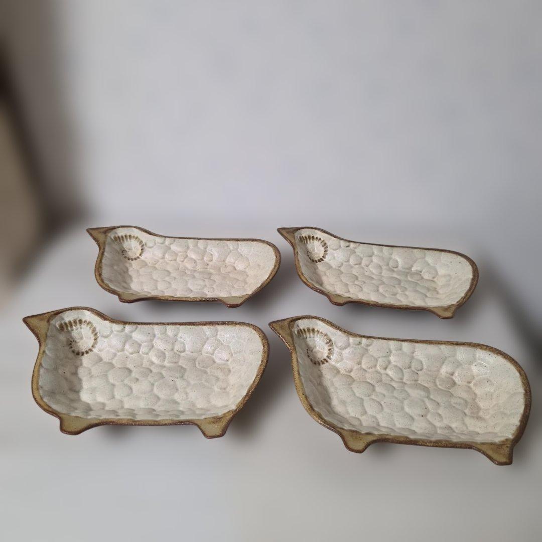 よしざわ窯　羊　4枚セット