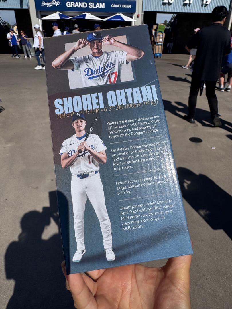 大谷翔平　ボブルヘッド　50/50 セット　ドジャース　来場者限定　新品