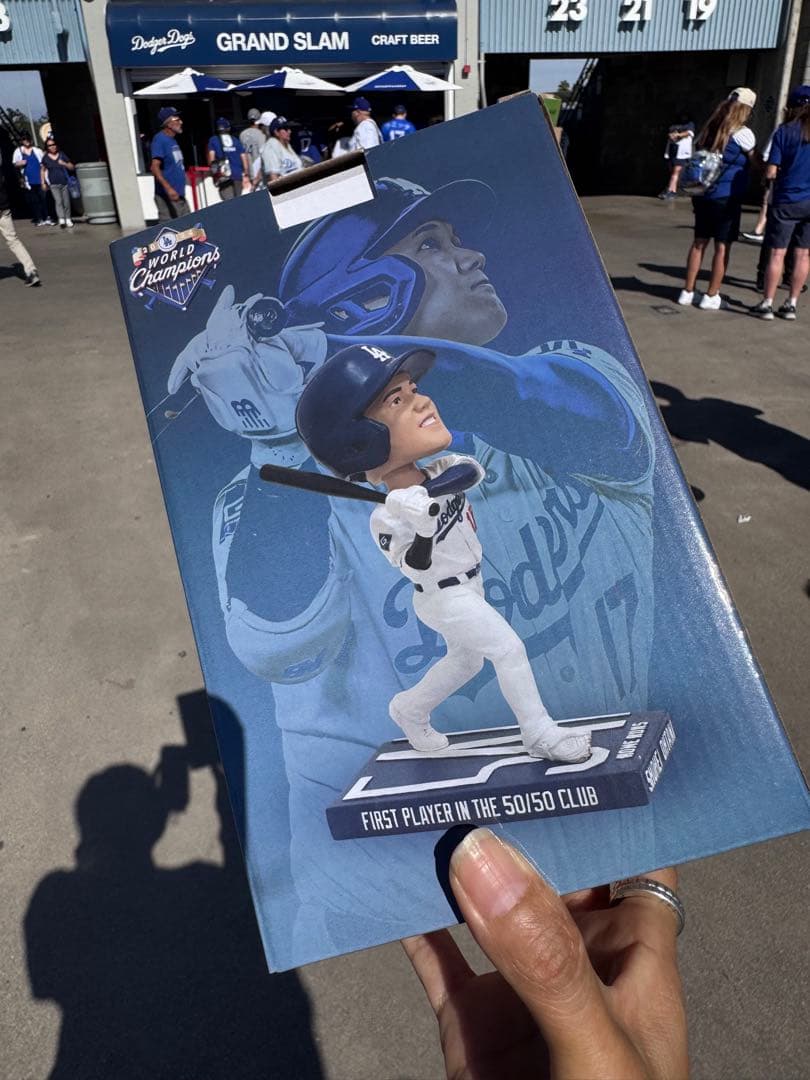 大谷翔平　ボブルヘッド　50/50 セット　ドジャース　来場者限定　新品