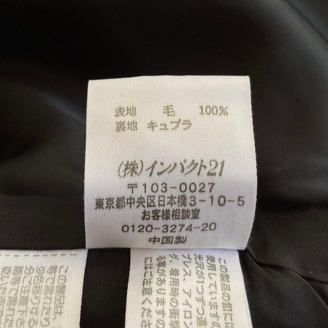 ラルフローレン ウール メルトン Pコート 11 黒 ブラック