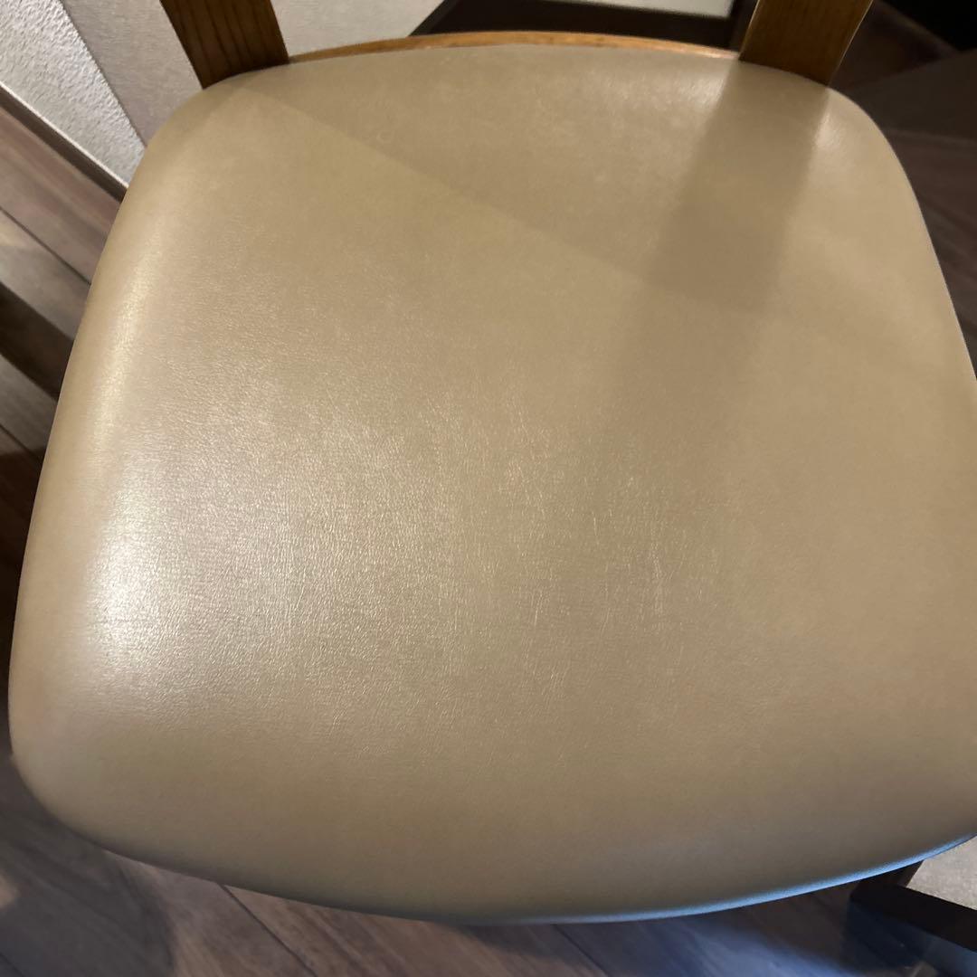 激レア　浜本工芸 2脚　ダイニングチェア 昭和レトロ 皇室御用達 老舗家具