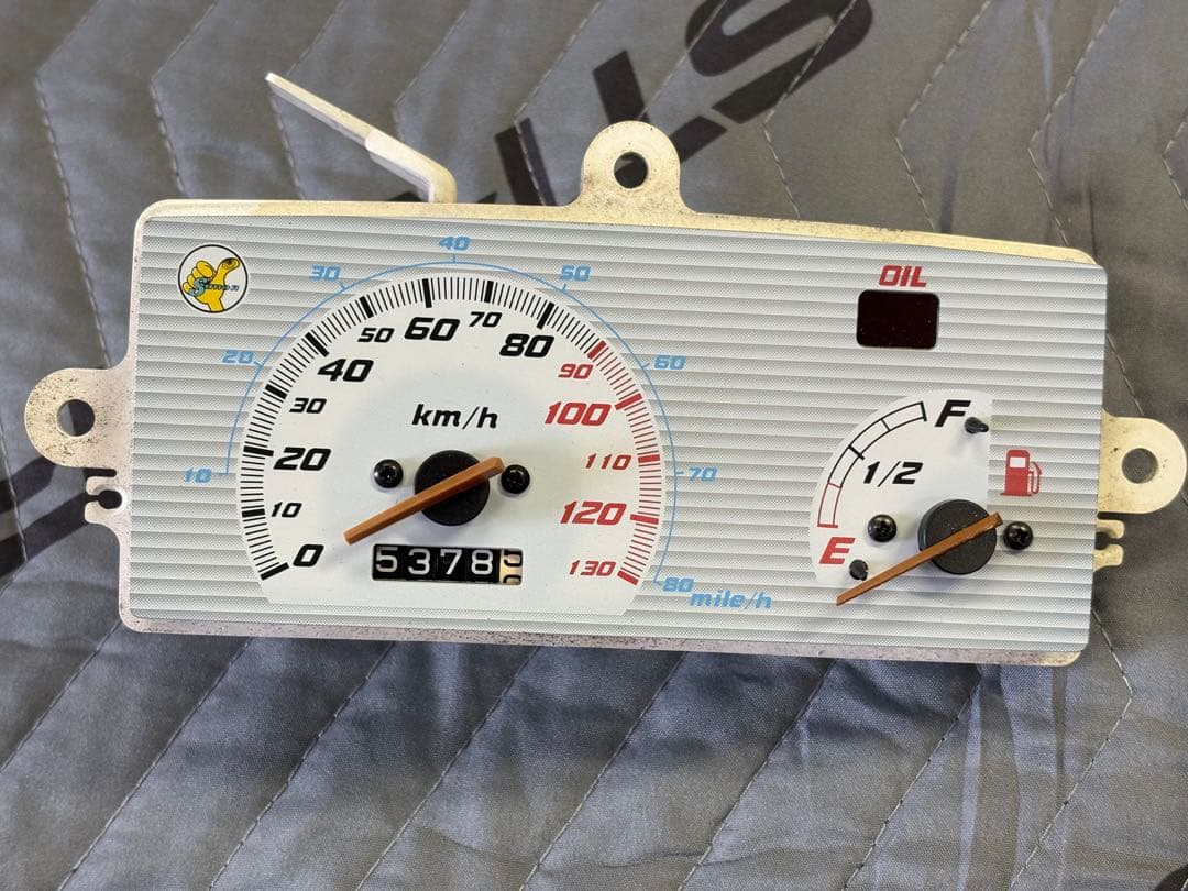 スズキ・ZZ レッツ2 紫紋/シモン 130キロメーター 作動確認済み