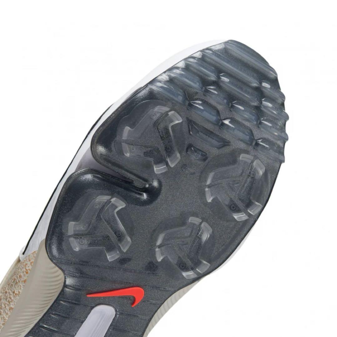 ナイキ 27.5 インフィニティツアー レザー 白 ゴルフ シューズ スパイク