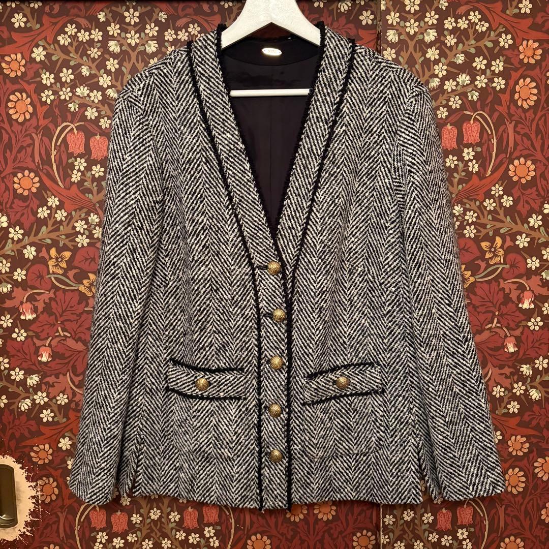 【Deuxieme Classe】TWEED カーディガンジャケット MONO