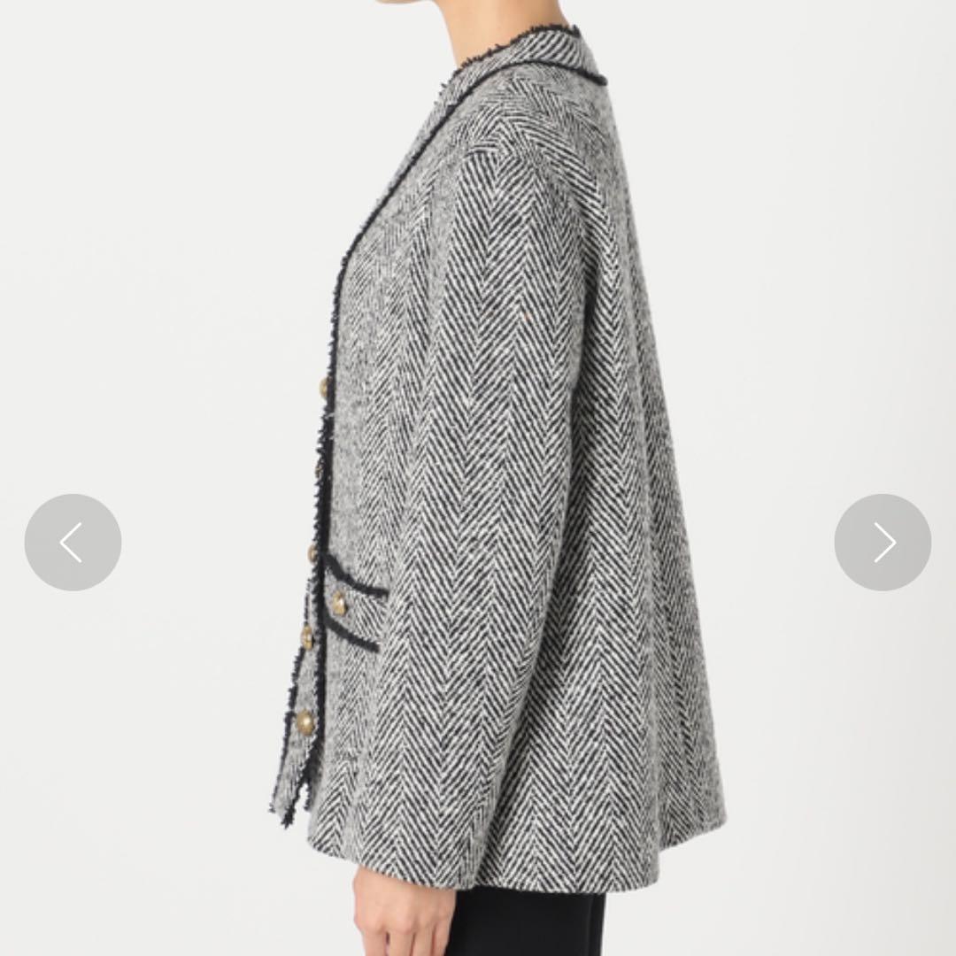 【Deuxieme Classe】TWEED カーディガンジャケット MONO