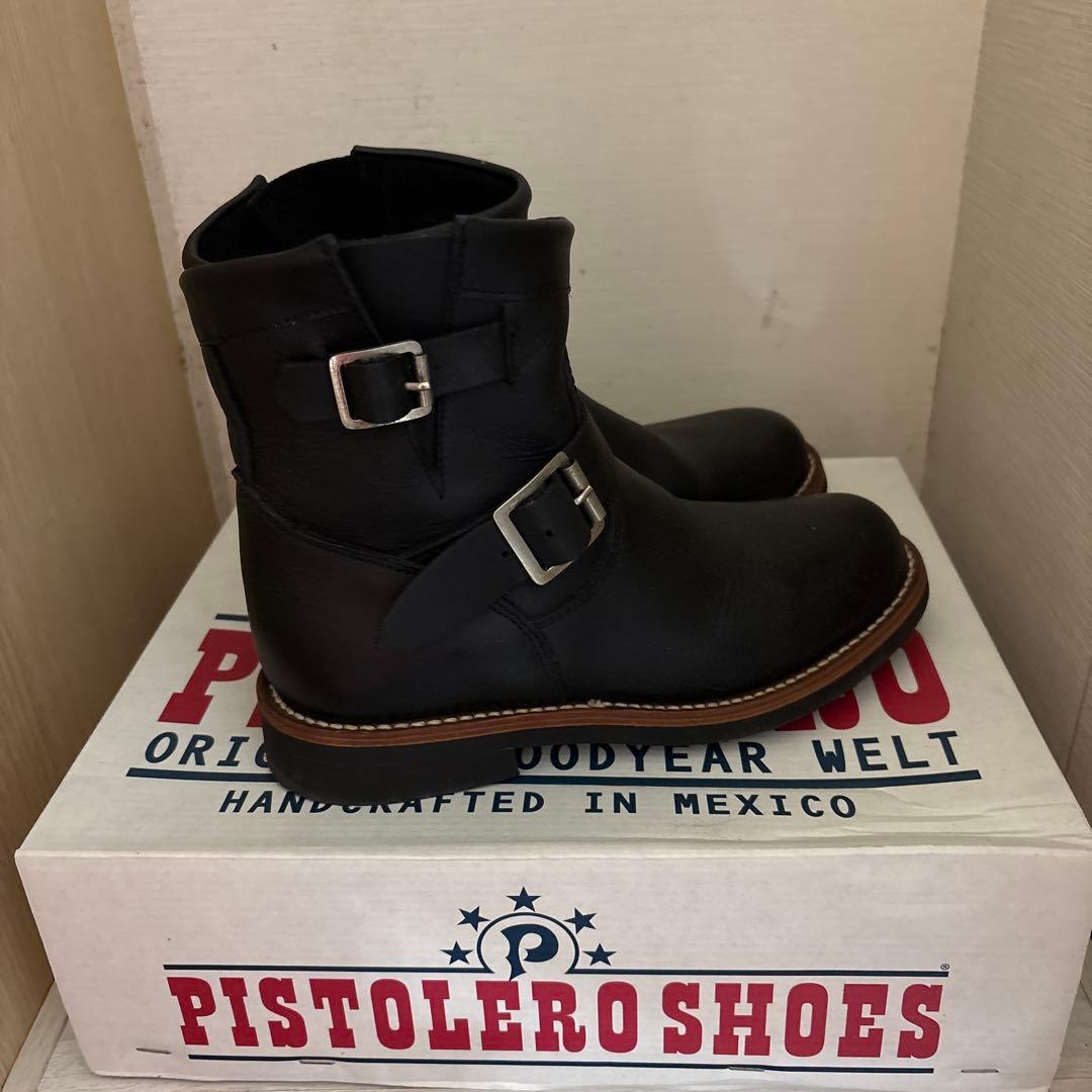 PISTOLERO ピストレロ ショート エンジニアブーツ 25cm
