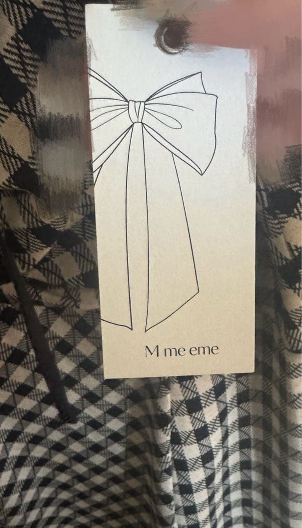 エムミーエメCheck ensemble long onepiece