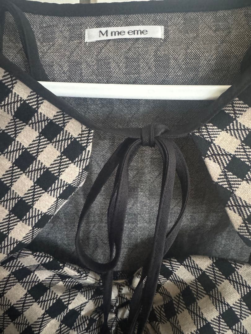エムミーエメCheck ensemble long onepiece