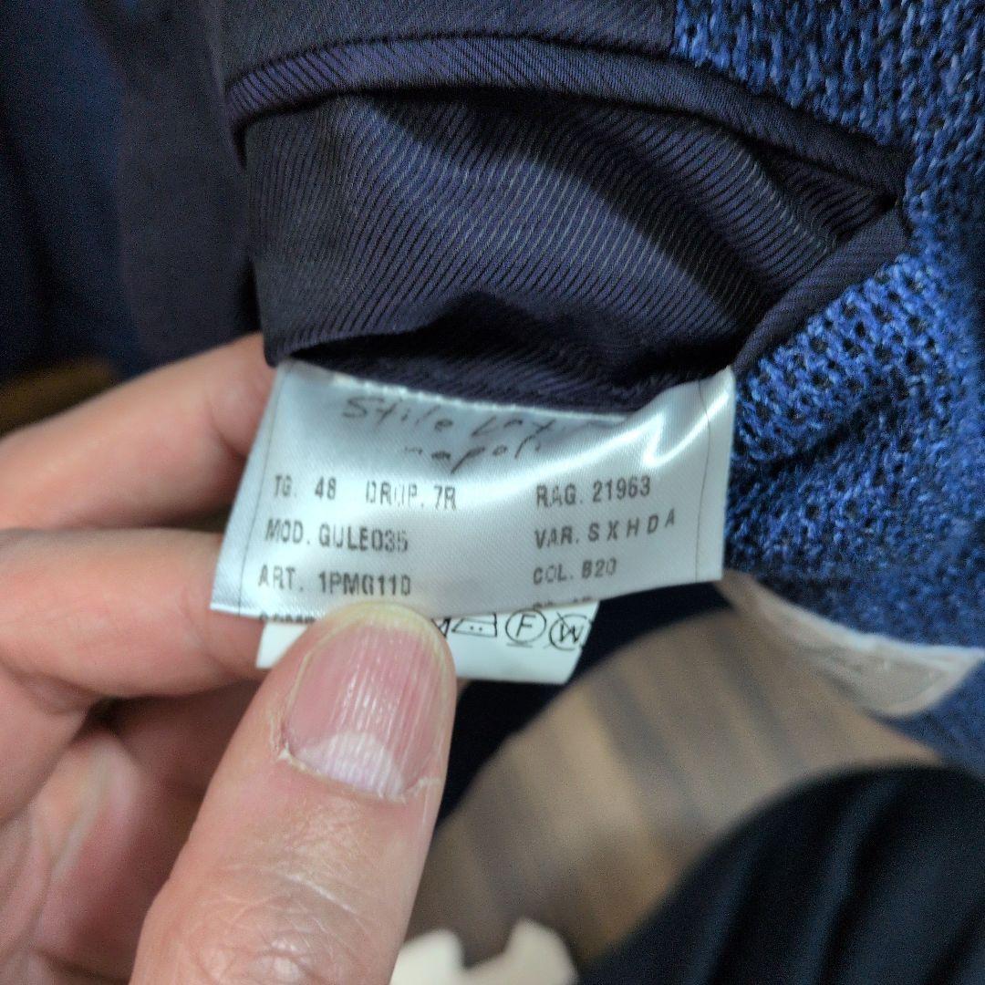 最終値下げスティレラティーノ　シルクリネン ジャケット　48