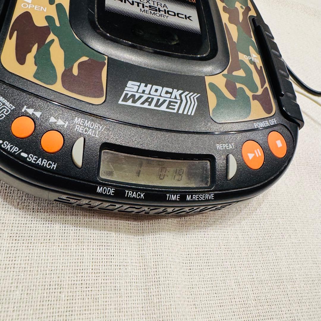 【動作品】Panasonic SL-SW415 ショックウェーブ CDプレーヤー