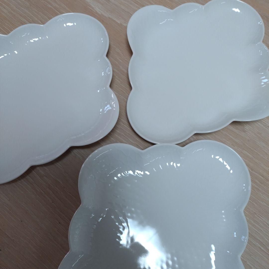   雲形726　皿 プレート　3枚セット
